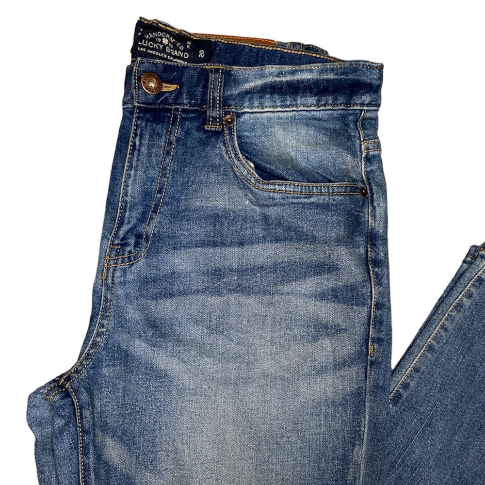 Lucky brand 🍀 light blue denim wash women’s size 20 - Picture 3 of 8